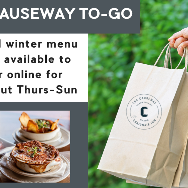 Many dining options this winter at The Causeway!
