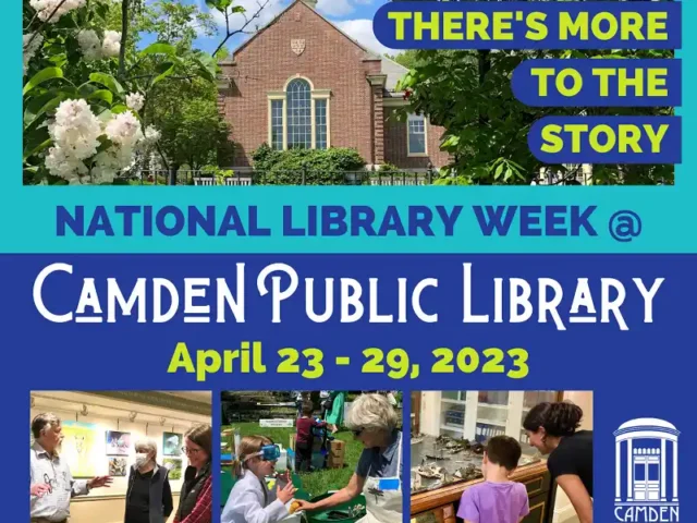 Camden Public Library celebrates National Library Week, April 23-29