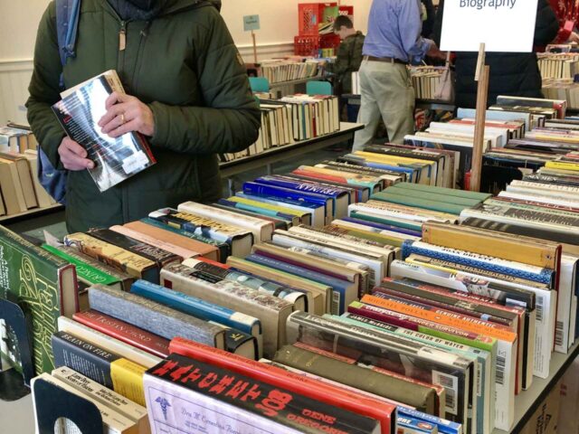 Big Book Sale at the Rockport Library on Donut Festival Weekend