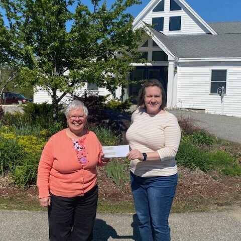 Nativity Lutheran Church in Rockport Donates $1250 to Knox County Homeless Coalition