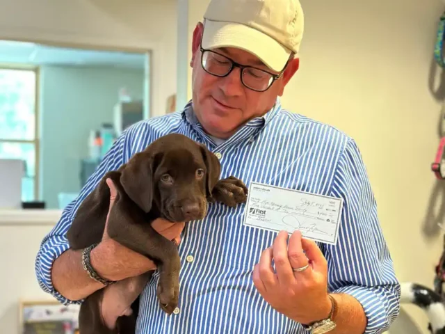 Renowned Artist James Zoller Donates $4,000 from “Life in Color” Exhibit to Pope Memorial Humane Society