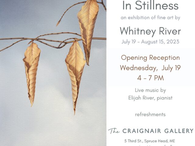 The Craignair Gallery exhibits the works of Whitney River